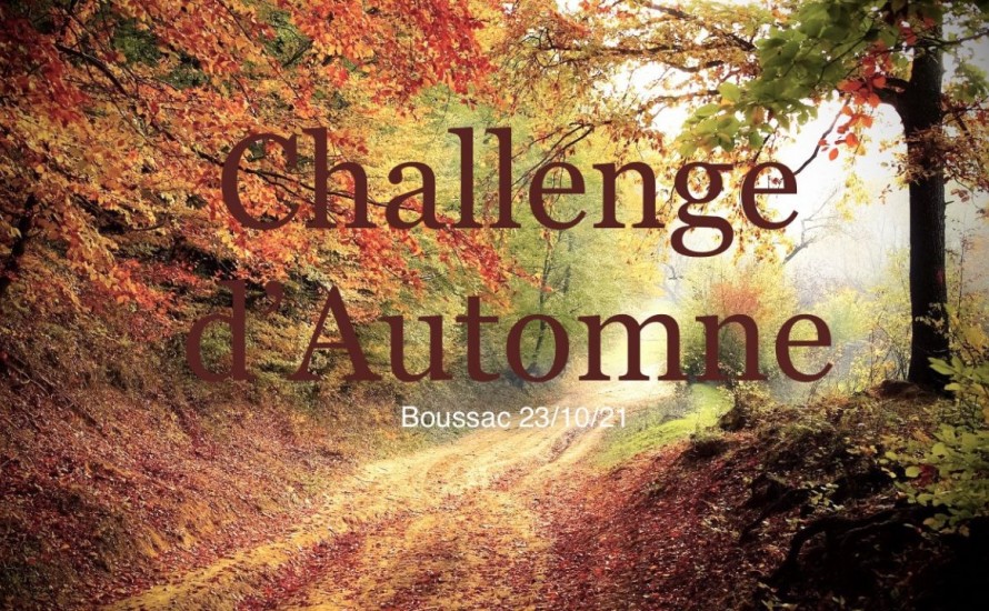 CHALLENGE D'AUTOMNE Boussac